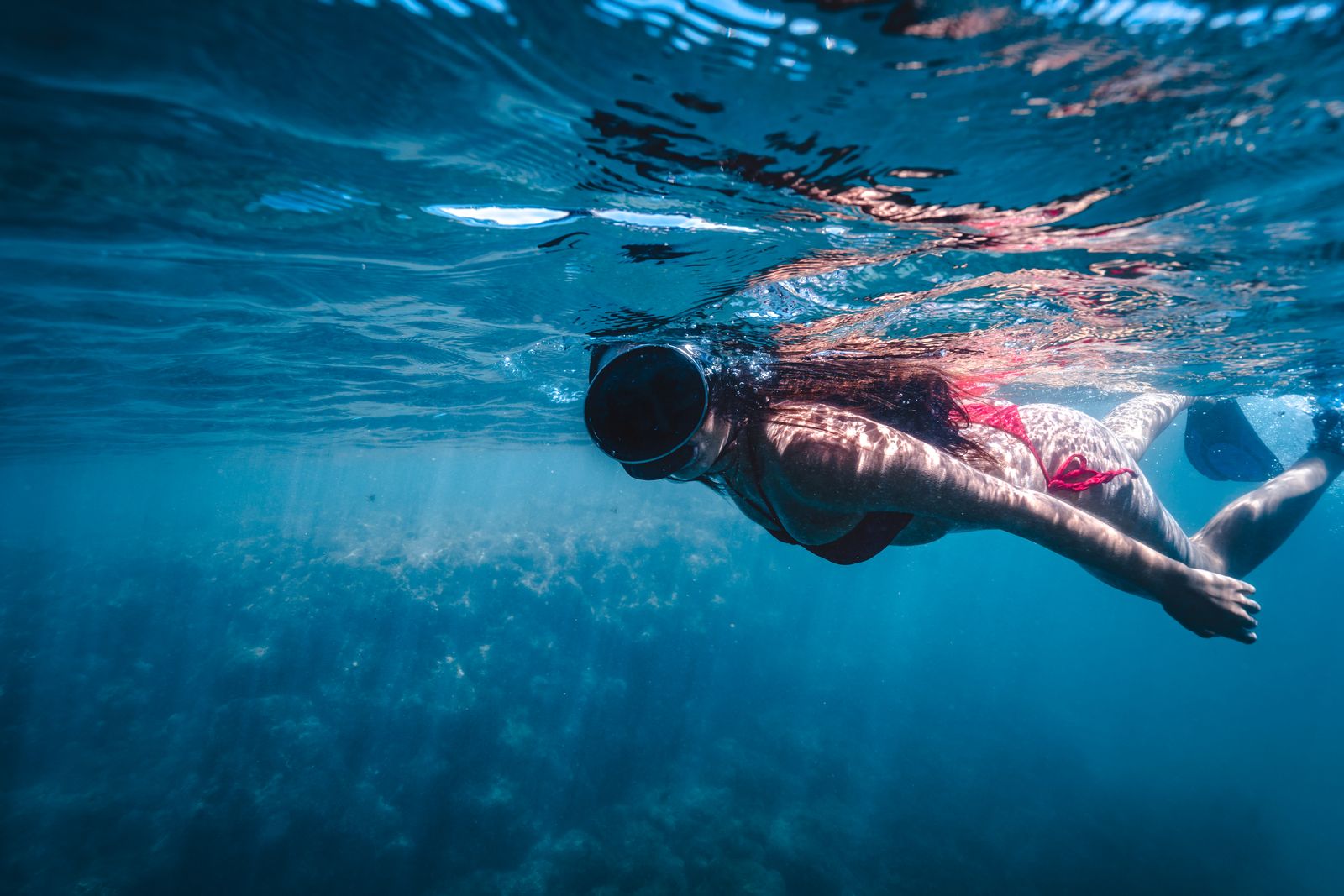 Snorkeling przy rafie koralowej